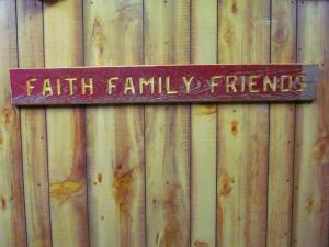 BHANDCRAFTED WOOD SIGNB