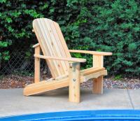 Click to enlarge image ADIRONDACK CHAIR 20" SEAT WIDTH - OUR TOP-SELLING TRADITIONAL ADIRONDACK CHAIR