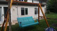 Click to enlarge image <B> CEDAR SWING FRAME</B> - <B>DESIGNED FOR 4' AND 5' SWINGS</B>
