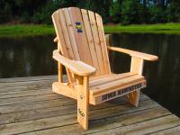 Click to enlarge image Logo Adirondack Chair, with 23" seat width - 